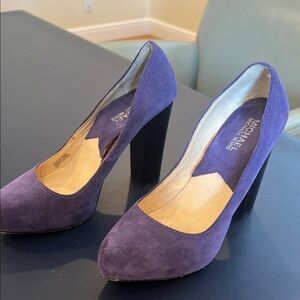 Michael Kors Purple Suede Heels